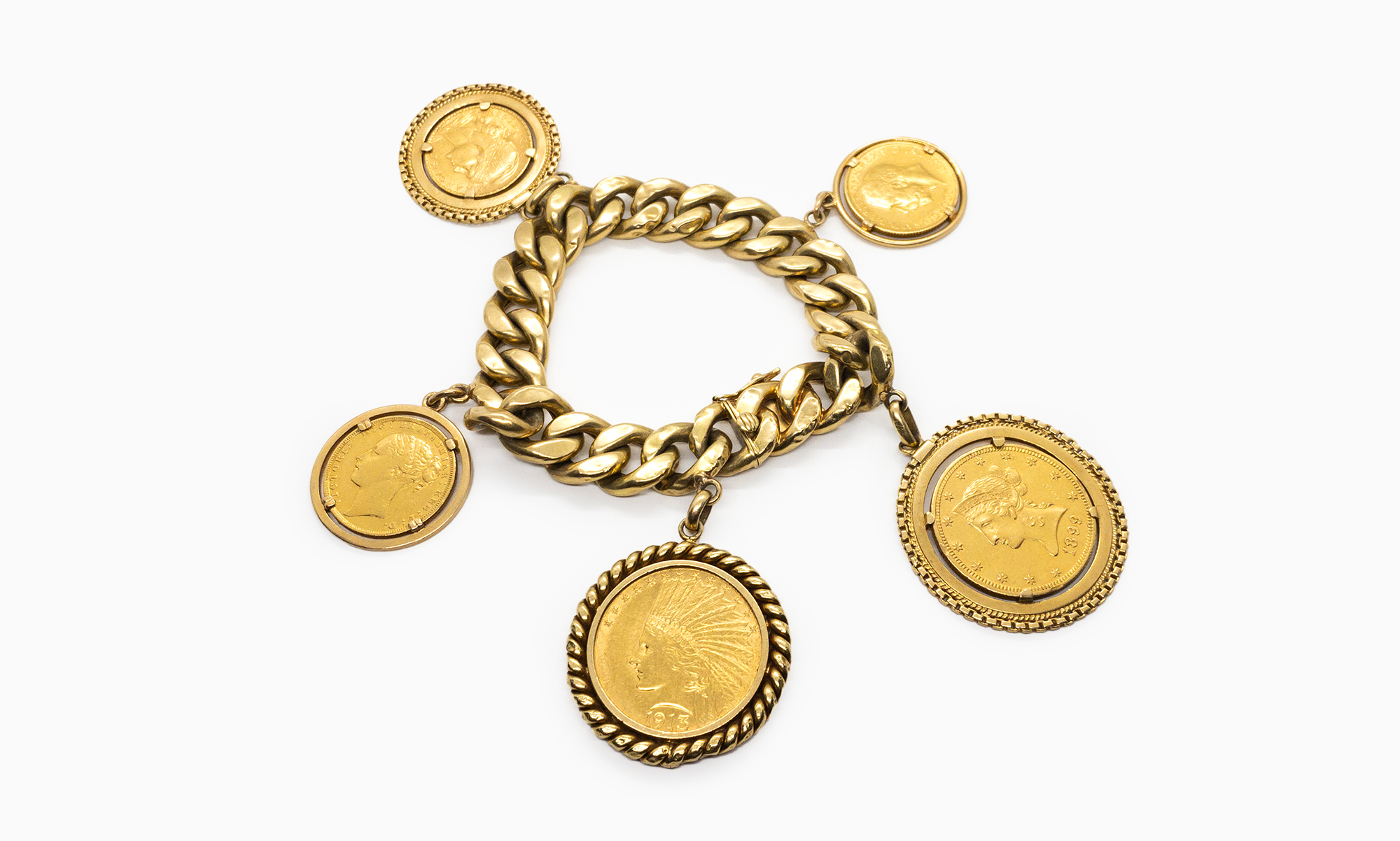 Bijoux, montres, accessoires et numismatique